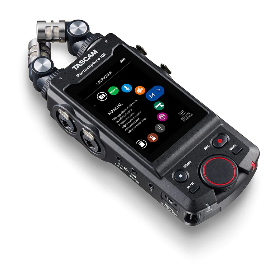 TASCAM Portacapture X8 8トラックハンドヘルドレコーダー