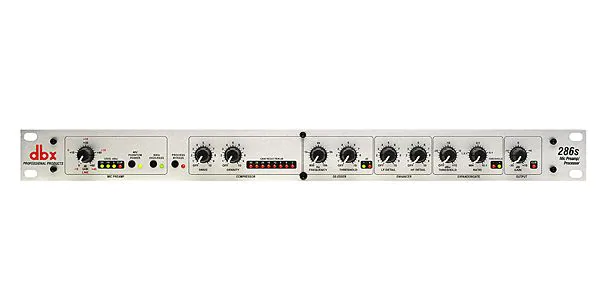 dbx 286s チャンネルストリップ